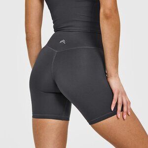 Oner Active Timeless High Waisted Shorts 6" Coal